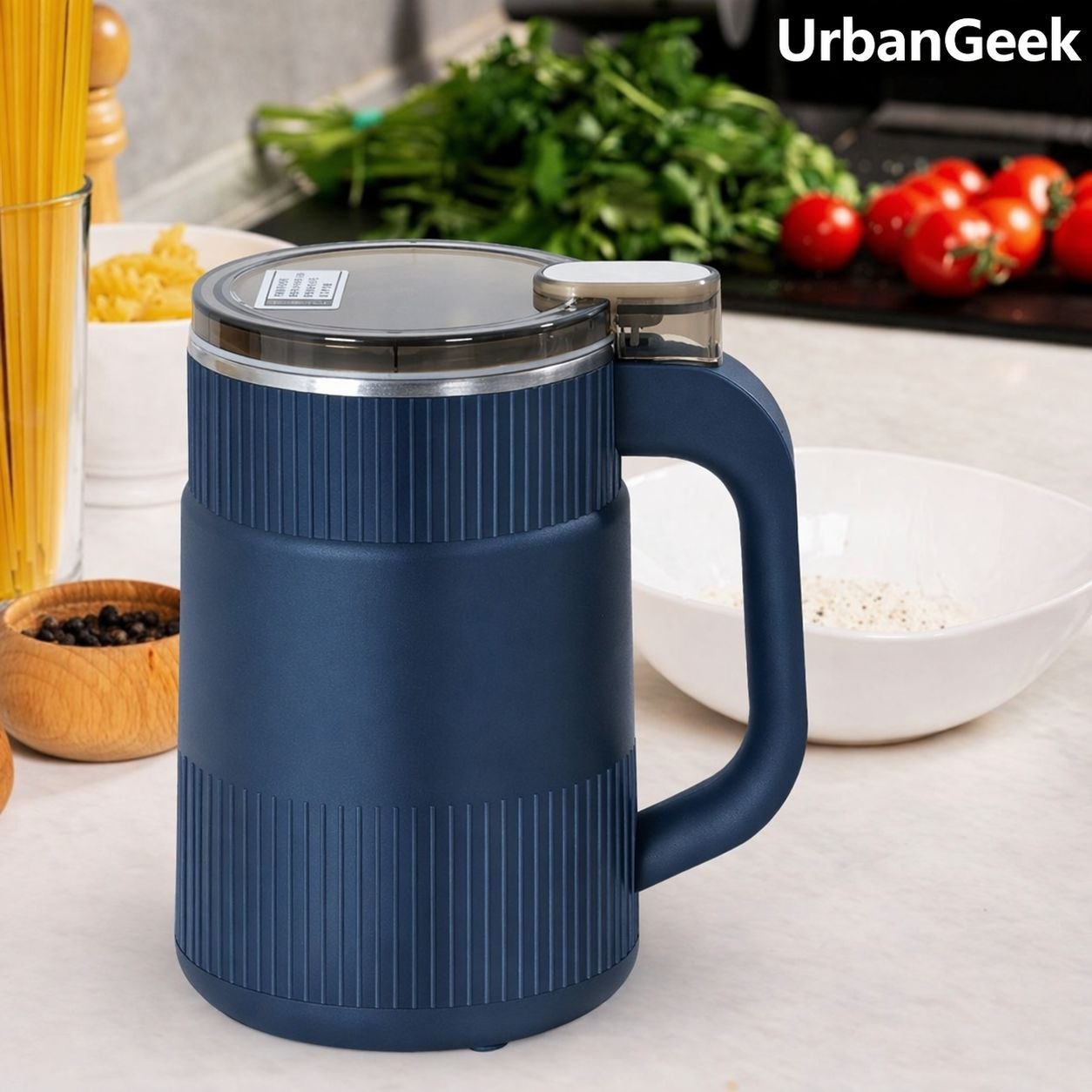 Portable 4-Blade Mini Grinder & Blender for Home & Office